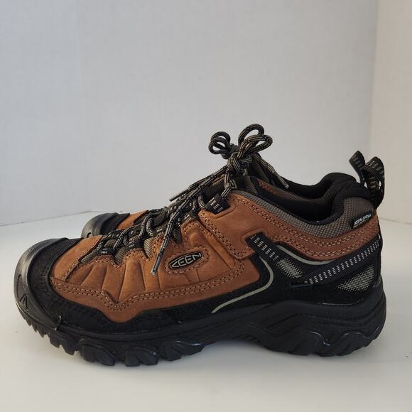 KEEN Men's Targhee 4 Low Height Durable Waterproof Hiking Shoes, US 7.5 - Picture 4 of 10